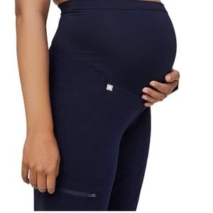 FIGS Zamora Maternity Scrub Bottoms Jogger Pants Sz L